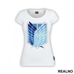 The Survey Corp Space Logo - Attack On Titan - Majica