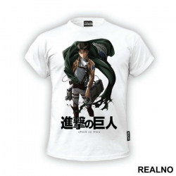 Levi With His Cape - Attack On Titan - Majica