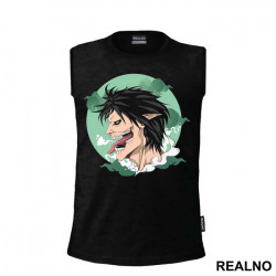 Eren Titan Form Green Smoke - Attack On Titan - Majica