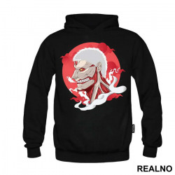 Armored Titan Red Smoke - Attack On Titan - Duks Armored Titan Red Smoke - Attack On Titan - Duks