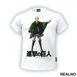 Erwin Smith Standing - Attack On Titan - Majica