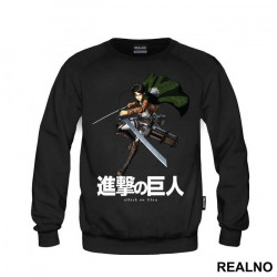 Levi Ackerman In Action - Attack On Titan - Duks