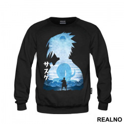 Sasuke - Blue Silhouette - Naruto - Duks