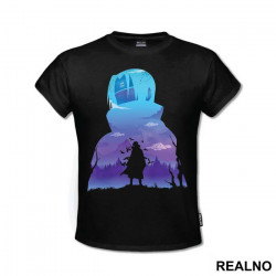 Itachi Blue And Purple Double Exposure - Naruto - Majica