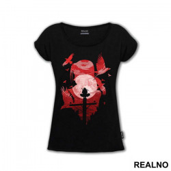 Itachi At Night Silhouette - Naruto - Majica