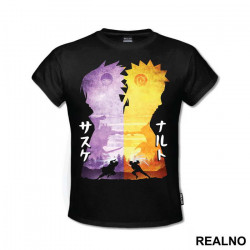 Sasuke Shippuden - Silhouette - Naruto - Majica