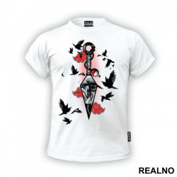 Kunai Knife Itachi Eye - Naruto - Majica