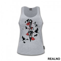 Kunai Knife Itachi Eye - Naruto - Majica