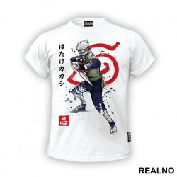 Kakashi With A Kunai Knife - Naruto - Majica