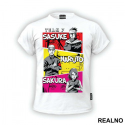 Team 7 As Adults - Naruto - Majica