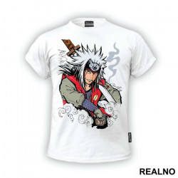 Jiraiya Sensei Color - Naruto - Majica