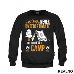 Never Underestimate The Power Of A Camp In The Mountains - Planinarenje - Kampovanje - Priroda - Nature - Duks