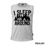 I Sleep Around - Planinarenje - Kampovanje - Priroda - Nature - Majica