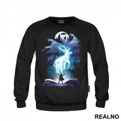 OUTLET - Crni duks sa kapuljačom muški model veličine 4XL - Harry Potter OUTLET - Crni duks sa kapuljačom muški model veličine 4XL - Harry Potter