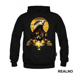 OUTLET - Crni duks sa kapuljačom ženski model veličine L - Harry Potter OUTLET - Crni duks sa kapuljačom ženski model veličine L - Harry Potter