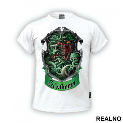 Slytherin Green Banner - Harry Potter - Majica