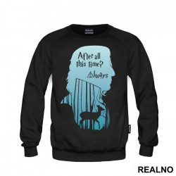 Professor Severus Snape Blue Silhouette - Harry Potter - Duks