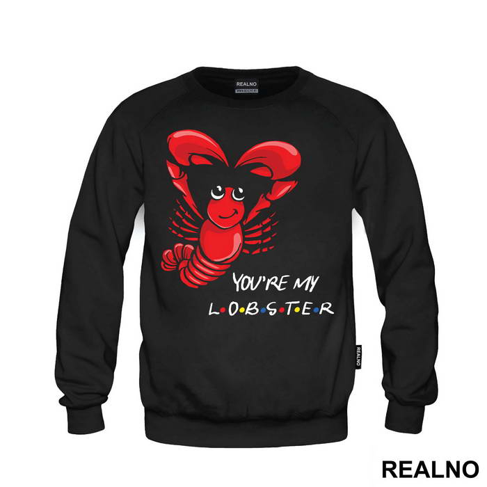 Cute Lobster Heart - Friends - Prijatelji - Duks