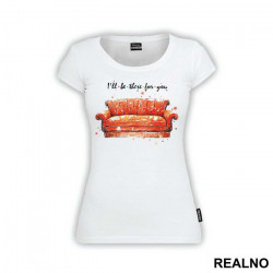 I'll Be There For You Couch Paint Splash - Friends - Prijatelji - Majica