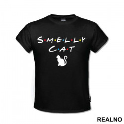 Silhouette - Smelly Cat - Friends - Prijatelji - Majica