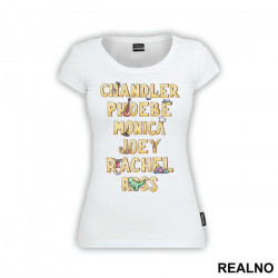 Names Drawing - Friends - Prijatelji - Majica