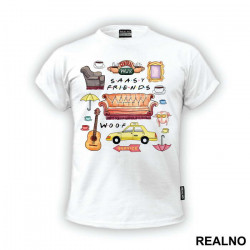Symbols - Friends - Prijatelji - Majica