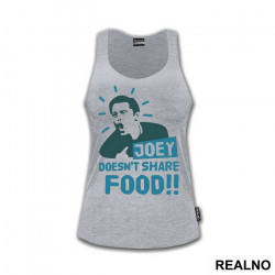 Outline - Joey Doesn't Share Food - Friends - Prijatelji - Majica