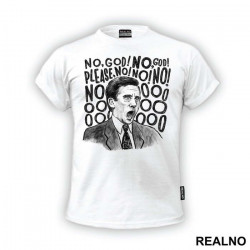 Illustration - No, God! No God! - The Office - Majica