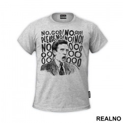 Illustration - No, God! No God! - The Office - Majica