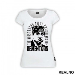 OUTLET - Bela ženska majica veličine M - The Office OUTLET - Bela ženska majica veličine M - The Office