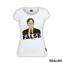 Dwight Schrute Portrait - False - The Office - Majica