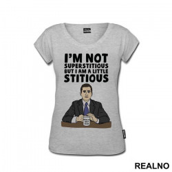 OUTLET - Siva ženska majica veličine S - The Office OUTLET - Siva ženska majica veličine S - The Office