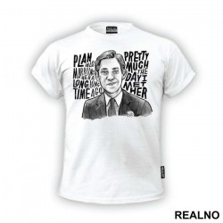 Illustration - Plan Was Marrying Her A Long Long Time Ago - The Office - Majica