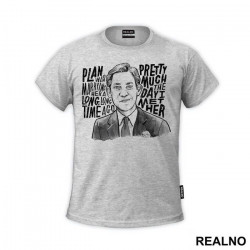 Illustration - Plan Was Marrying Her A Long Long Time Ago - The Office - Majica