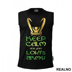 Keep Calm And Join Army - Loki - Avengers - Majica Keep Calm And Join Army - Loki - Avengers - Majica