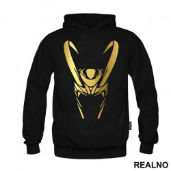 Golden Helmet - Outline - Loki - Avengers - Duks Golden Helmet - Outline - Loki - Avengers - Duks