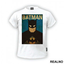 Blue Background - Batman - Majica