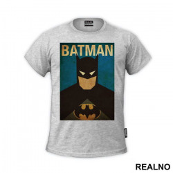 Blue Background - Batman - Majica