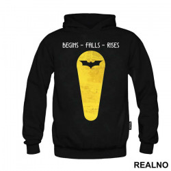 Begins Falls Rises - Batman - Duks