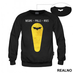 Begins Falls Rises - Batman - Duks