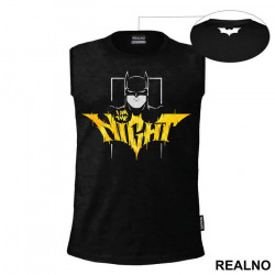 I Am The Night - Yellow Text - Batman - Majica