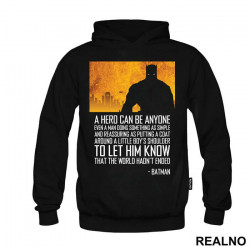 A Hero Can Be Anyone - Batman - Duks