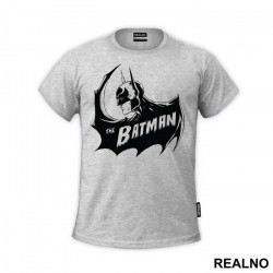 Side Profile Illustration - Batman - Majica