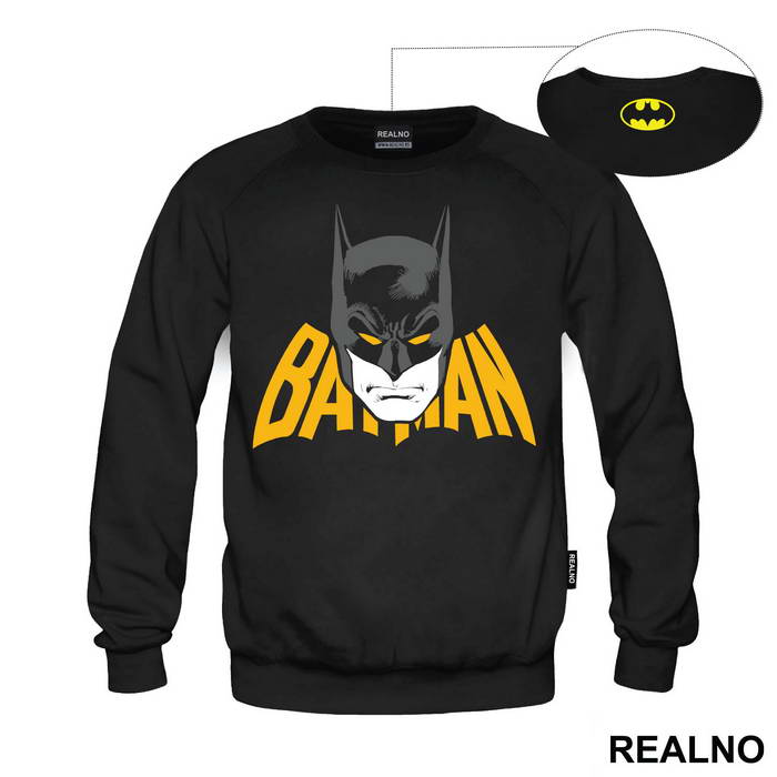 Yellow Eyes And Text - Batman - Duks