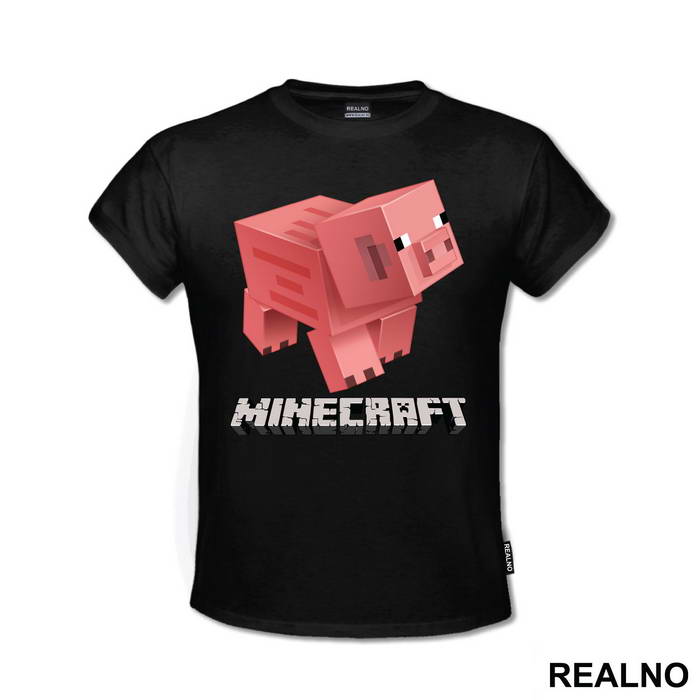 Pig - Minecraft - Majica
