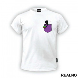 Enderman In A Small Pocket - Minecraft - Majica