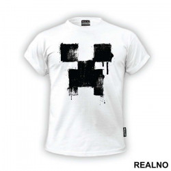 Creeper Face - Paint Splash - Minecraft - Majica