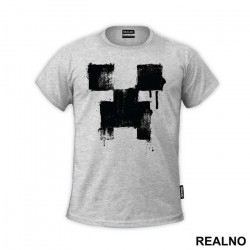 Creeper Face - Paint Splash - Minecraft - Majica