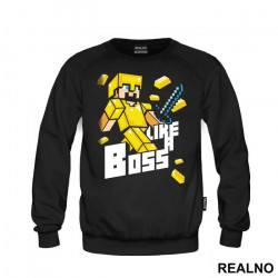 Like A Boss - Gold - Minecraft - Duks