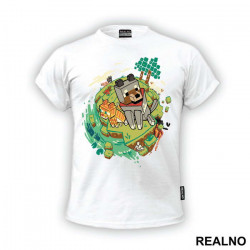 Our World - Minecraft - Majica